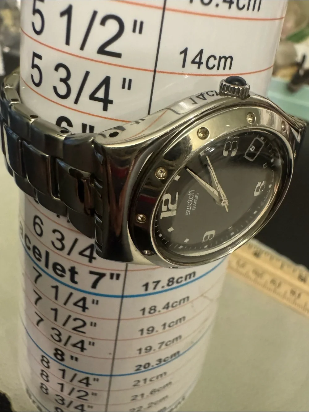Swatch vintage irony